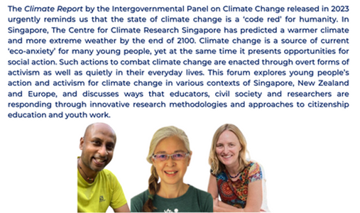 Climate change, youth activism and citizenship education