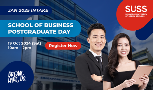 SUSS School of Business Postgraduate / DBA Day