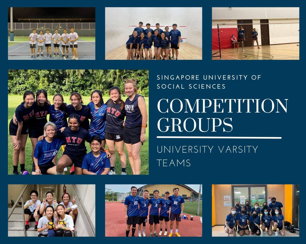 Competition Groups University Varsity Teams